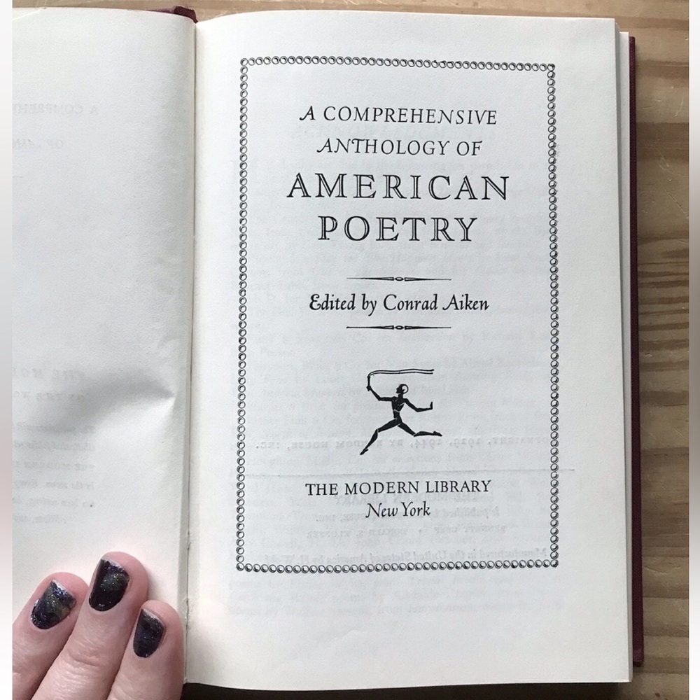 A Comprehensive Anthology Of American Poetry Edited By Conrad Aiken Vintage Book - Picture 4 of 7